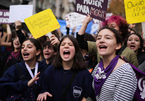 Argentine: marches contre les violences faites aux femmes