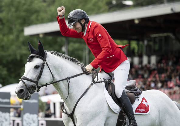 La Suisse gagne le Prix des nations à St-Gall