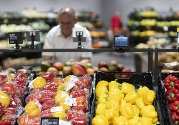Le sac à nouveau compris dans le poids net des fruits et légumes