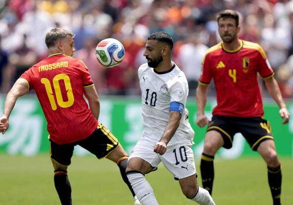 Match nul 1-1 entre Belgique et Egypte