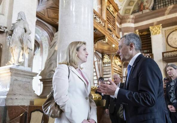 Accord Iran-US: la Suisse peut jouer un rôle, dit M. Cassis