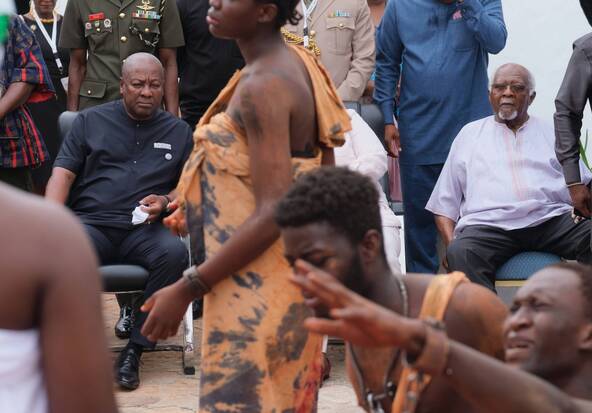 Au Ghana, on commémore la fin de l'esclavage aux Etats-Unis