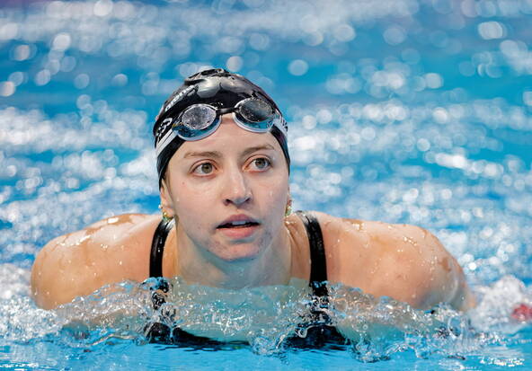 Kate Douglass s'empare du record du monde du 50 m libre