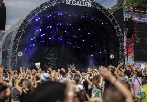 L'OpenAir de St-Gall repart pour une nouvelle édition