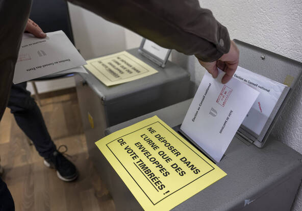 La moitié des votants en Suisse ont 60 ans ou plus