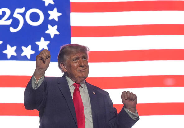 Trump lance les festivités pour les 250 ans des Etats-Unis