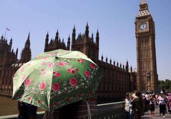 Canicule en Europe: plus de 35°C pour 101 millions d'habitants