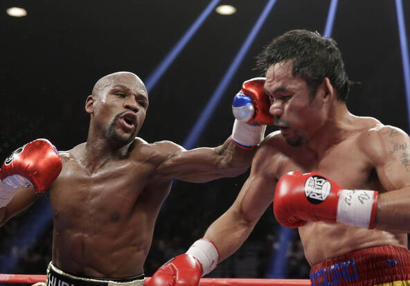 La revanche Mayweather-Pacquiao reportée sine die