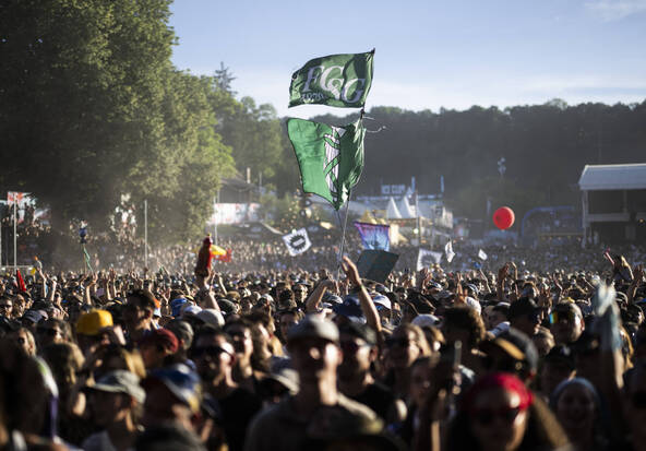 L'openair de St-Gall a attiré 105'000 fans de musique