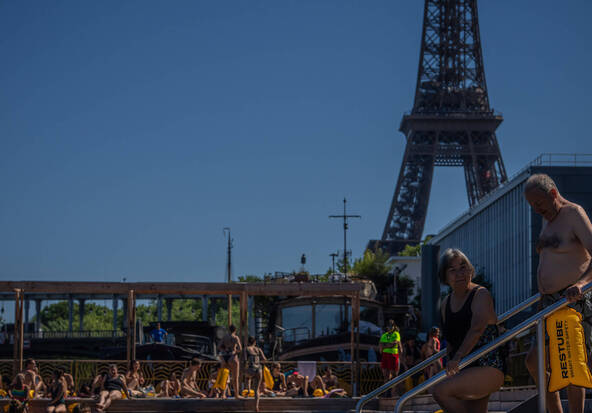 A Paris, la baignade dans la Seine fait son retour pour l'été