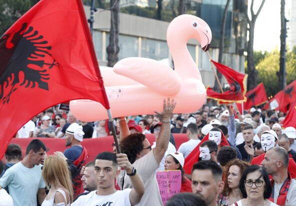 Tirana: mobilisation contre un projet immobilier lié aux Trump