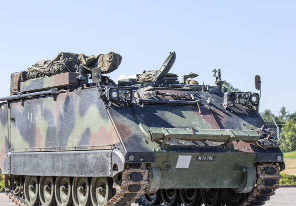 Une partie de la flotte des chars M113 à nouveau opérationnels