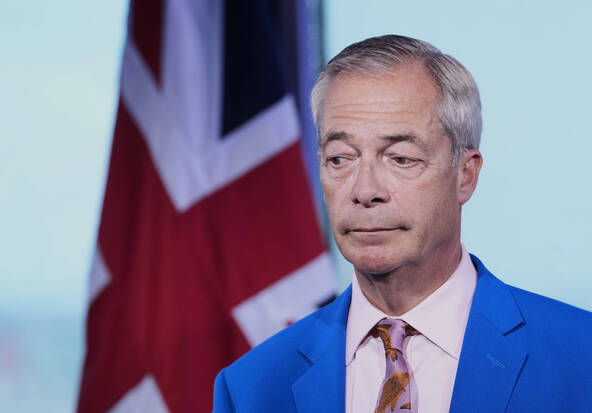 Nigel Farage annonce sa démission du Parlement