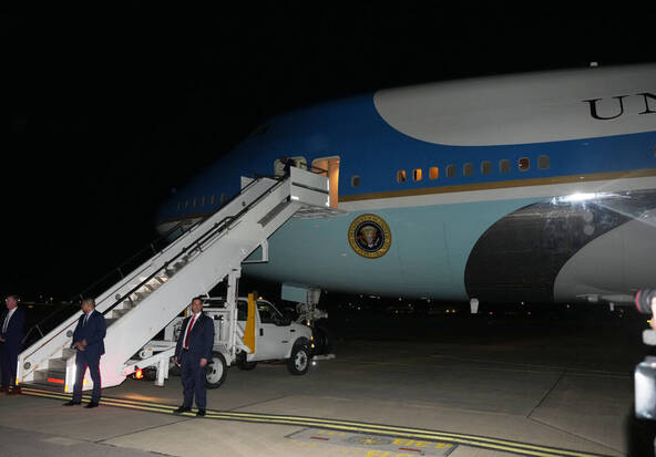 Trump n'a pas utilisé l'avion du Qatar pour quitter la Turquie