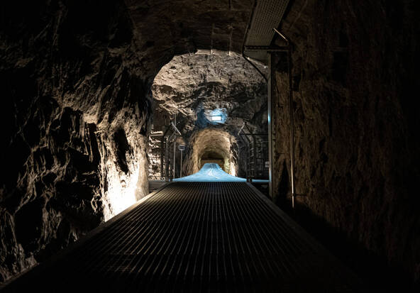 La forteresse du Gothard se mue en station de recherche lunaire