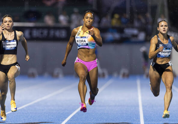 Géraldine Di Tizio-Frey sous les 11 secondes sur 100 m