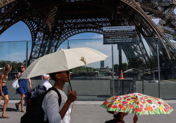 France: plus d'un tiers de la population en alerte canicule