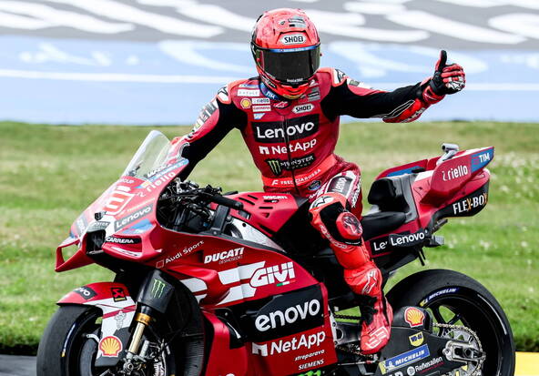 Marc Marquez roi du Sachsenring