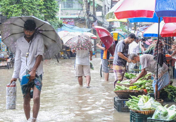 La mousson au Bangladesh fait au moins 50 morts