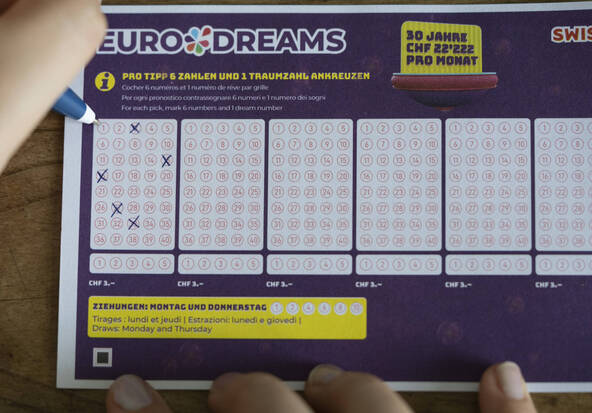 Personne ne décroche la bonne combinaison à l'Eurodreams