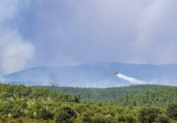 Espagne: 12'000 hectares brûlés dans un incendie au nord de Madrid