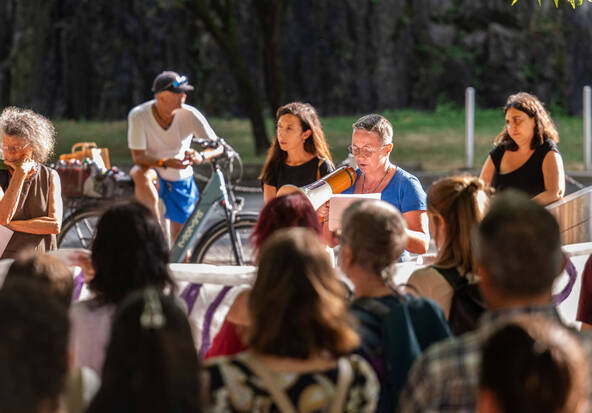 Rassemblement à Bellinzone après le 3e féminicide au Tessin en 2026