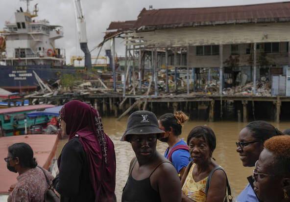 Naufrage au Guyana: nouveau bilan provisoire de 53 morts