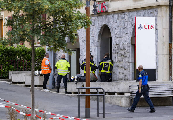 Deux bancomats attaqués à l'explosif à Lausanne-Chailly