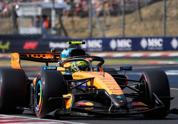 F1: Lando Norris décroche la pole position du GP de Hongrie
