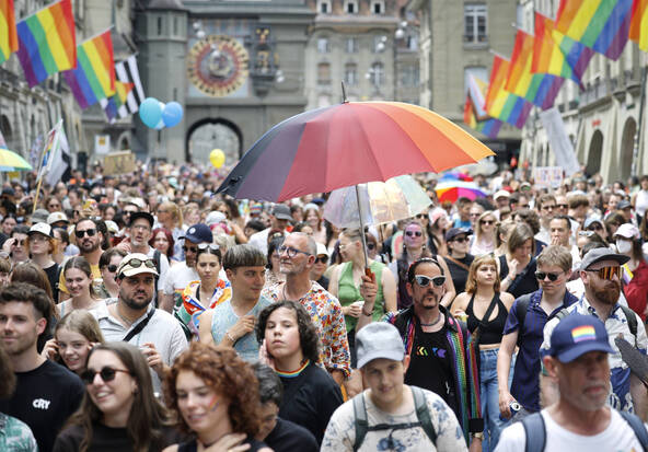 La Bern Pride solidaire avec les victimes de l'attaque de Berlin