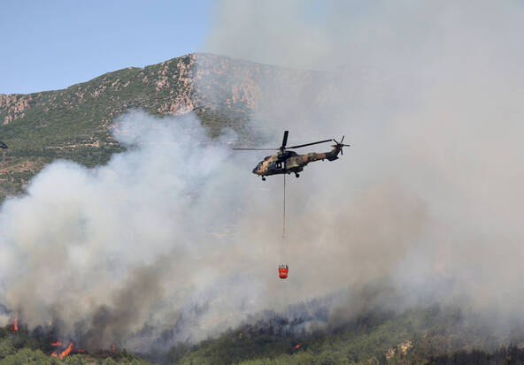 Turquie: la lutte contre les incendies se poursuit pour le 3e jour