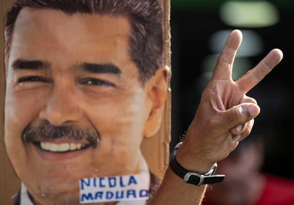 Le président déchu Maduro encourage le dialogue