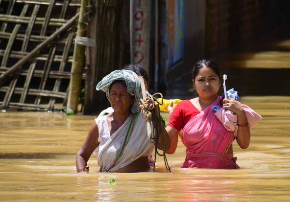 Mousson en Inde: plus de 100 morts depuis début juillet