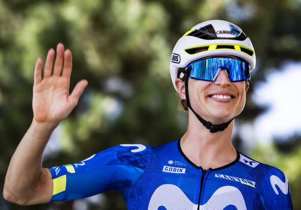 Marlen Reusser est toujours en jaune