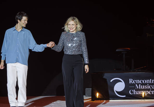 Champéry: le mariage de la grâce sur glace et de la musique