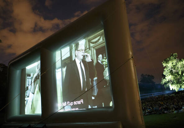 Une semaine de projections sous les étoiles avec le Bio à Carouge