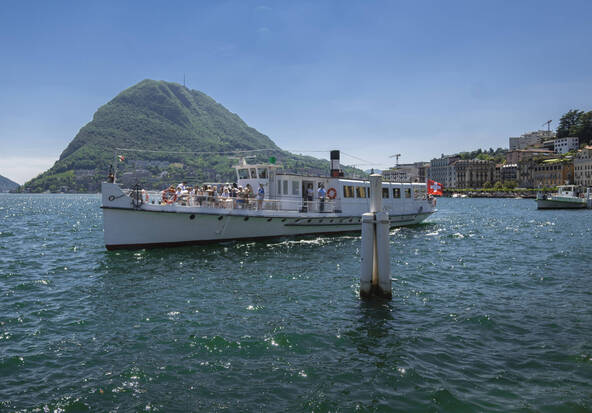 Régulation des eaux du lac de Lugano vers le lac Majeur et l'Italie