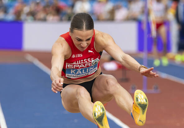 Heptathlon: Kälin prend les commandes après la longueur