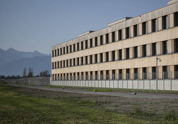 Inauguration d'un nouveau centre fédéral d'asile à Altstätten (SG)
