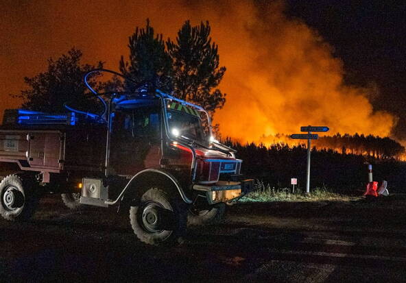 Les derniers développements des incendies en Europe