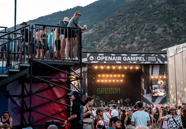 Près de 100'000 personnes attendues à l'Openair de Gampel