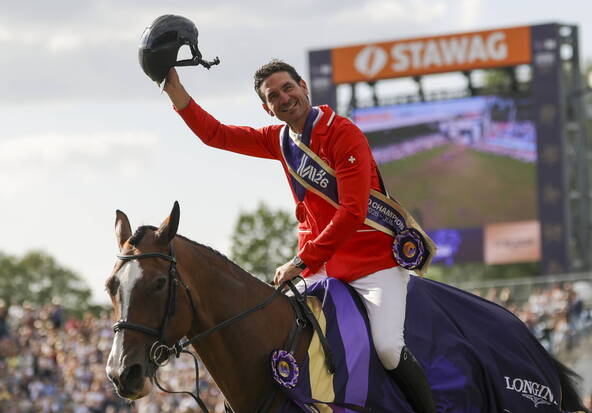Steve Guerdat, de la table d'opération au titre mondial