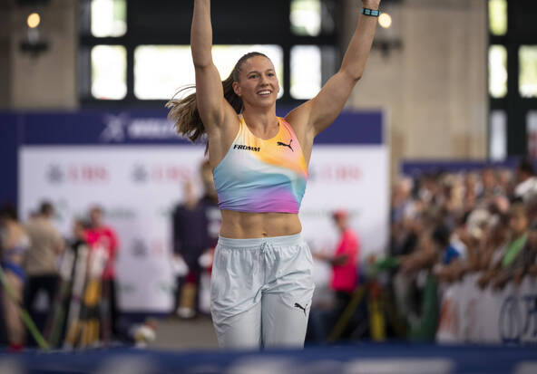 Weltklasse: Angelica Moser deuxième à la perche