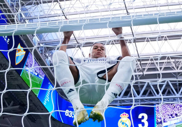 Le Real Madrid s'amuse contre Malaga