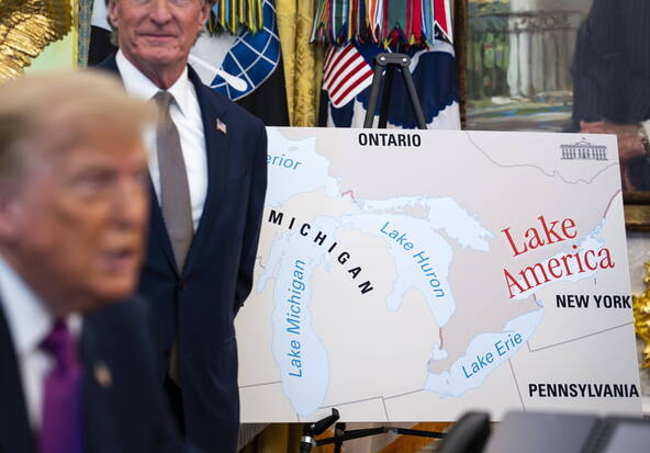 Le lac Ontario devient le lac d'Amérique sur Google Maps américain