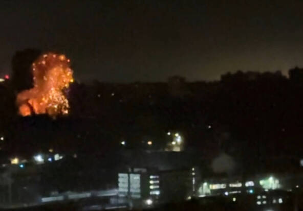 Explosions à Kiev pendant une alerte aux missiles balistiques