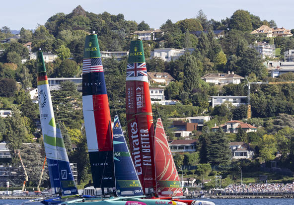 Circulation perturbée en vue du Sail GP à Genève