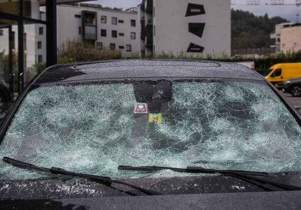 Orages de grêle: les dommages vont dépasser les 100 millions