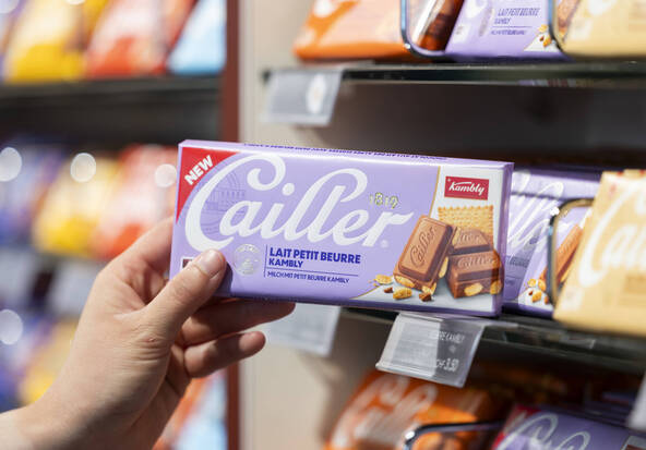 Nestlé décèle un potentiel pour la marque Cailler à l'étranger