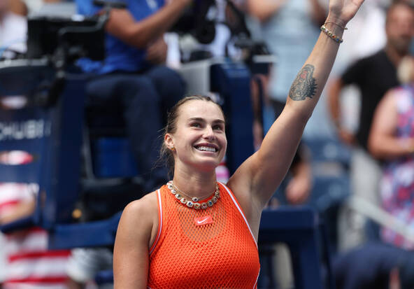 Sabalenka solide pour rallier les 8es de l'US Open